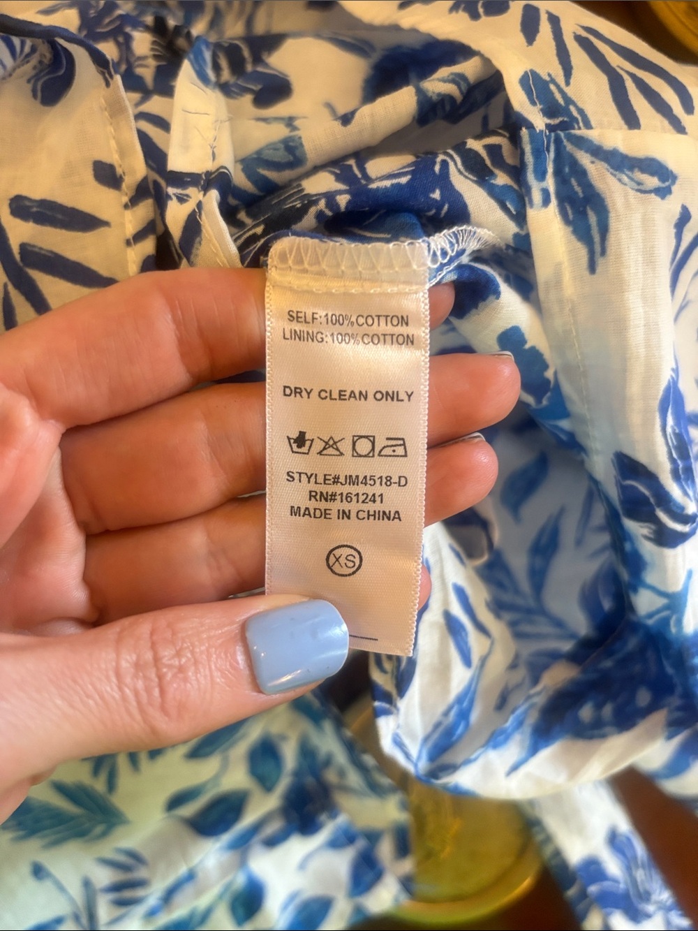 J. Marie The Hayden Eyelet Wrap Romper - White/Blue - Picture 15 of 16